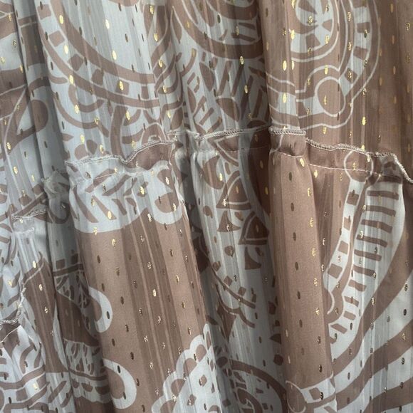 BSB Collection Tiered Maxi Dress 44=8-10 - Picture 3 of 10